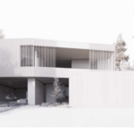 Rendering of a Whistler Luxury Build with TAG Panels in Whistler, BC